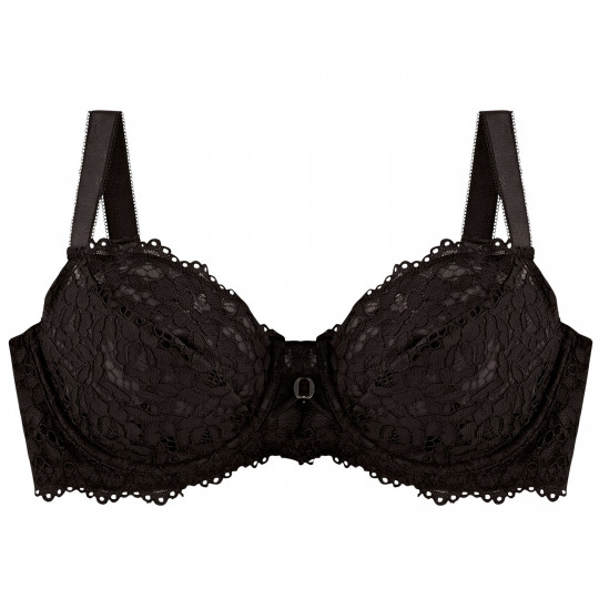 Soutien-gorge grand maintien C, D et E noir Paradoxe