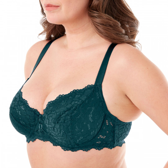 Soutien-gorge grand maintien C, D et E vert Paradoxe