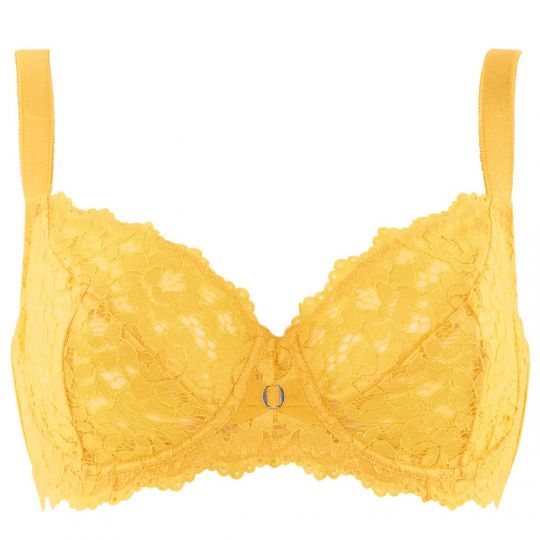 Soutien-gorge grand maintien bonnets C à F jaune Paradoxe