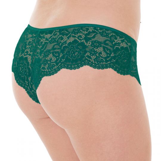 Shorty tanga vert Feu Aux Poudres