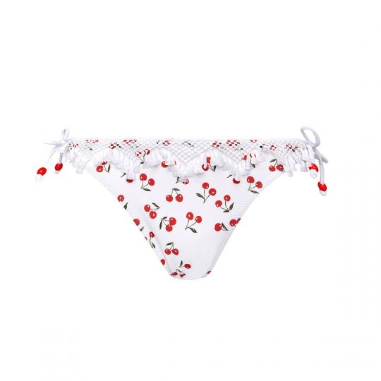 Slip de bain rouge Cerisier