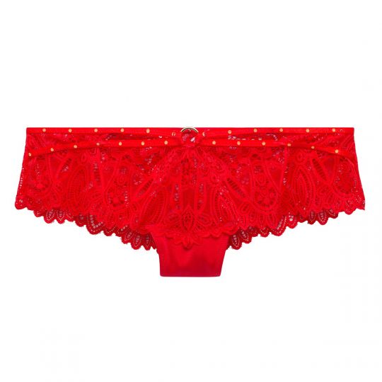 Shorty tanga rouge Saltimbanque