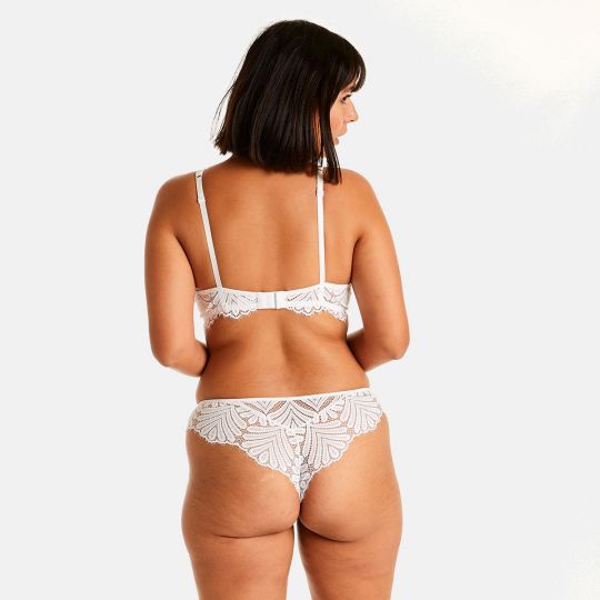 Soutien-gorge ampliforme coque moulée blanc Tsar