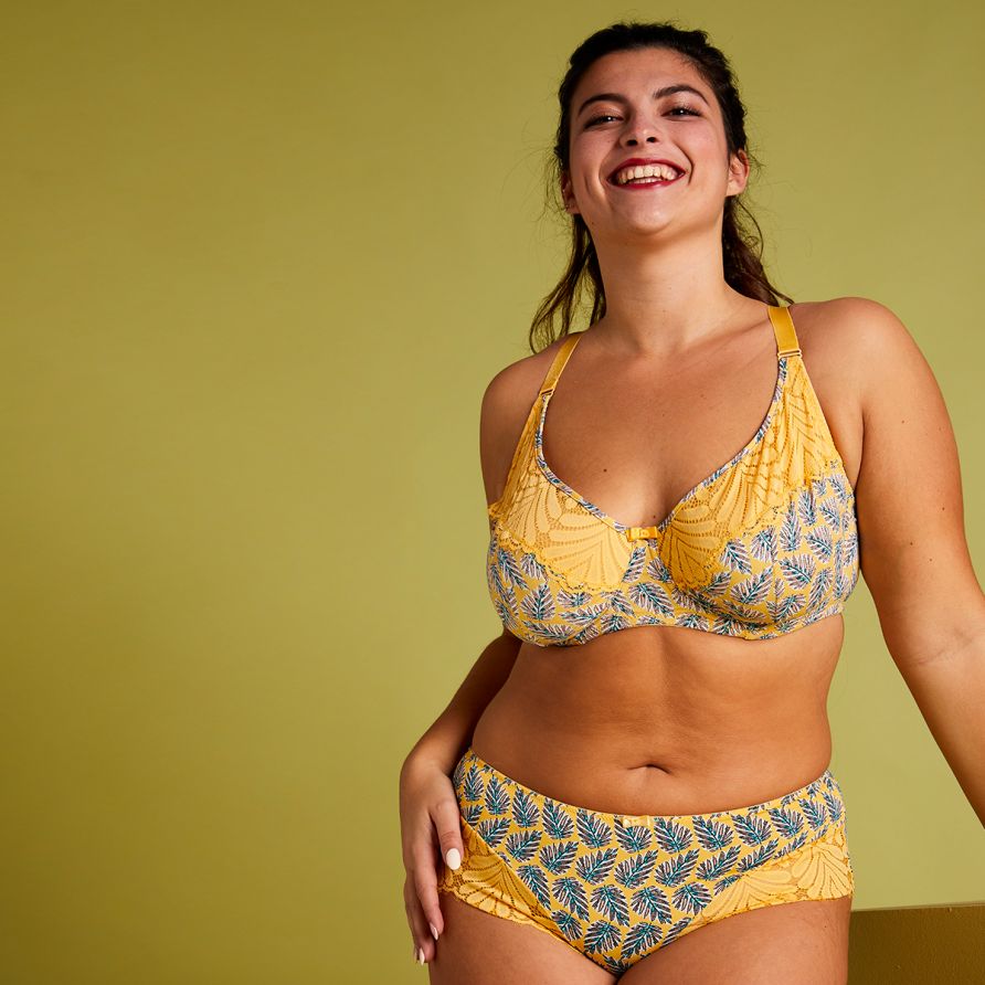 Soutien-gorge à armatures jaune Turlututu