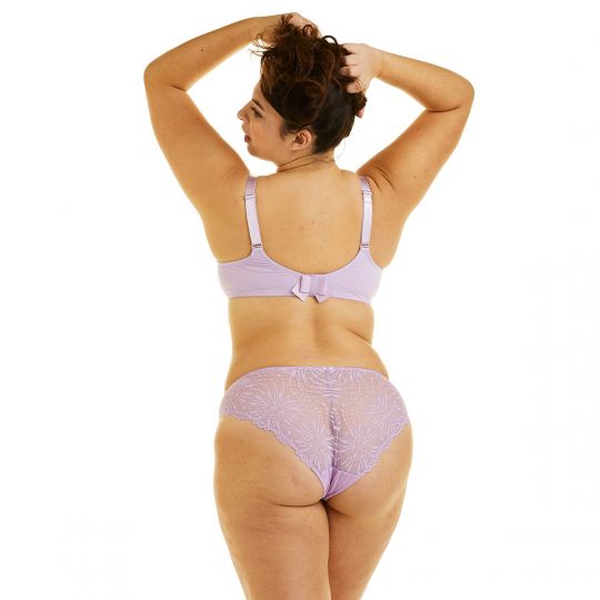 Soutien-gorge à armatures violet Lilas