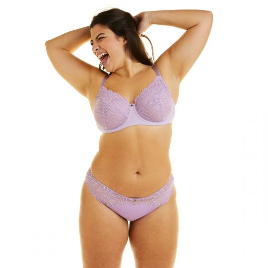 Soutien-gorge à armatures violet Lilas