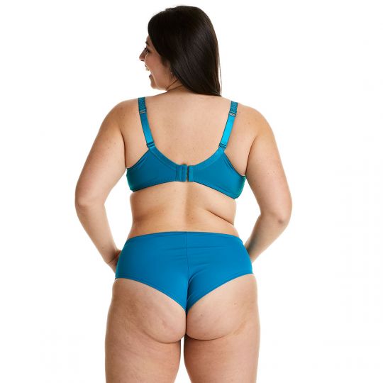 Soutien-gorge grand maintien turquoise/kaki Elena