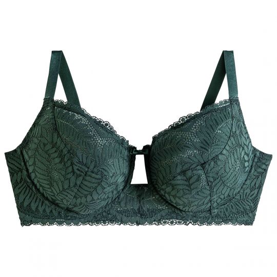 Soutien-gorge à armatures grand maintien vert Ivresse