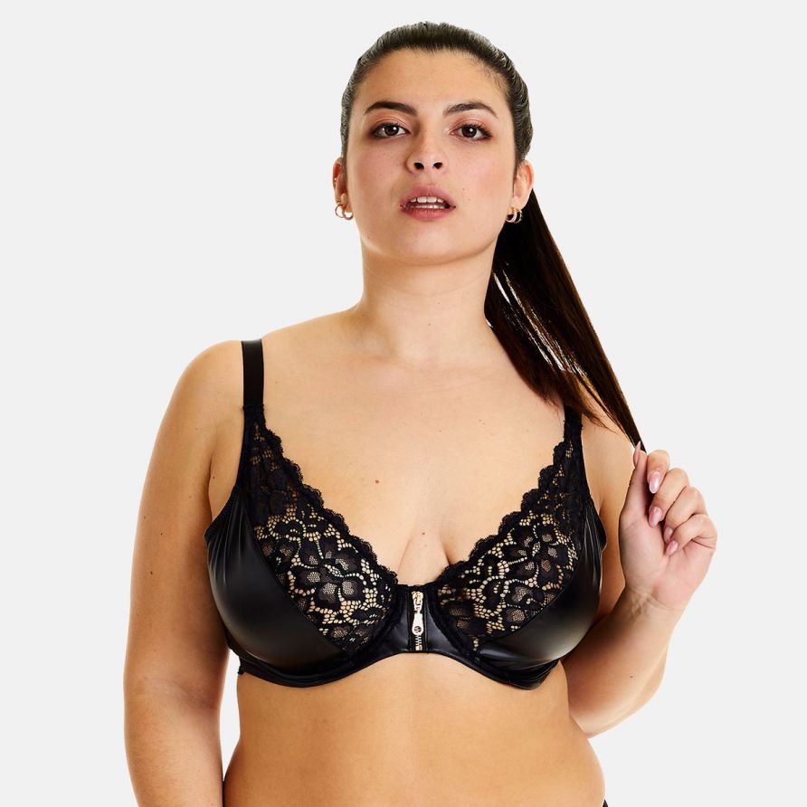 Soutien-gorge à armatures grand maintien noir Epilogue