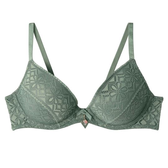 Soutien-gorge ampliforme coque moulée kaki Absinthe