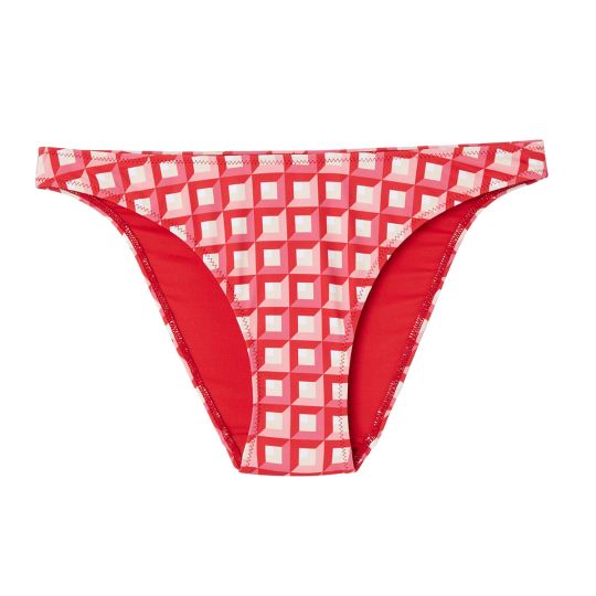 Slip de bain rouge Ibiza