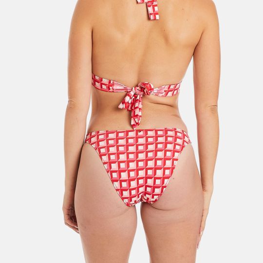 Slip de bain rouge Ibiza