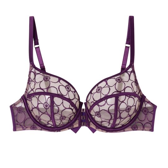 Soutien-gorge à armatures grand maintien violet Venus