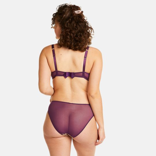 Soutien-gorge à armatures grand maintien violet Venus