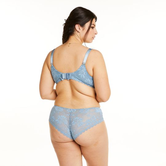 Soutien-gorge à armatures grand maintien bleu Siwa