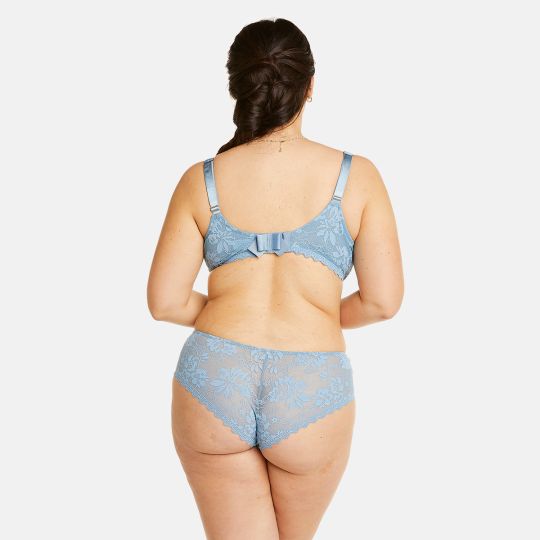 Soutien-gorge à armatures grand maintien bleu Siwa