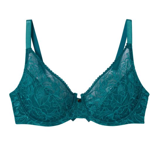 Soutien-gorge à armatures grand maintien bleu Nanaya