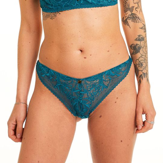 Tanga Brésilien bleu Nanaya