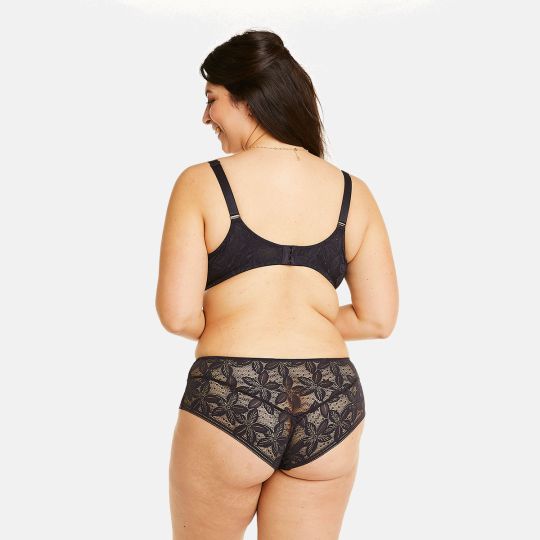 Soutien-gorge à armatures grand maintien gris Paix