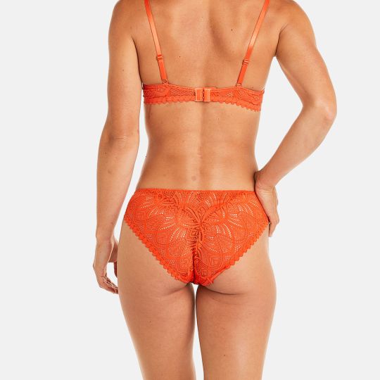 Culotte orange Sarong