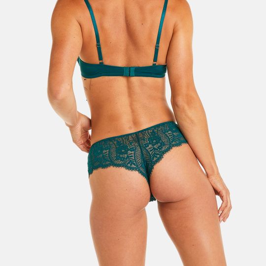 Shorty tanga vert Impériale