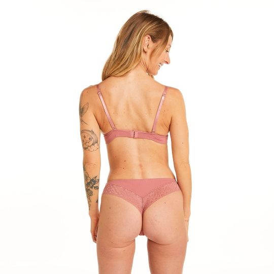 Soutien-gorge ampliforme coques souples terracotta Palanquin