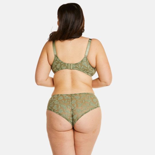 Soutien-gorge à armatures grand maintien kaki Apologie