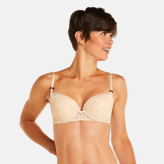 Soutien-gorge ampliforme coque moulée nude Apologie