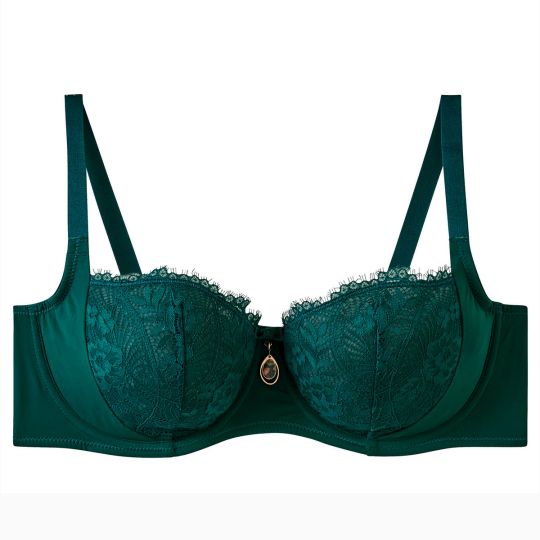 Soutien-gorge à armatures grand maintien vert Impériale