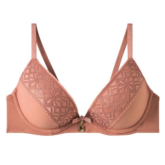 Soutien-gorge ampliforme coque moulée terracotta Palanquin