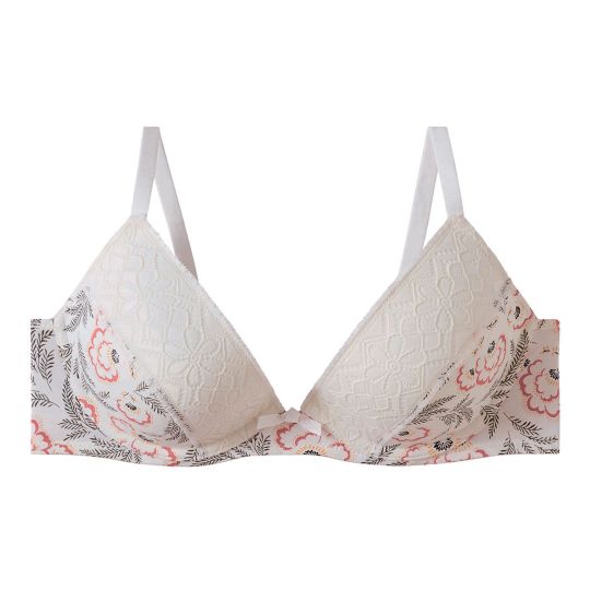 Soutien-gorge ampliforme coque moulée multico ivoire Palanquin