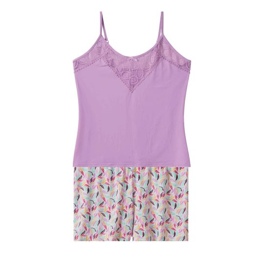 Top + short lilas Entracte