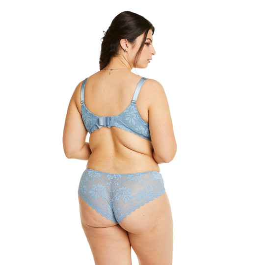 Soutien-gorge à armatures grand maintien bleu Siwa