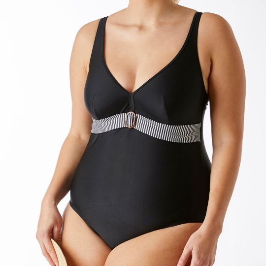 Maillot une pièce noir BUZIOS