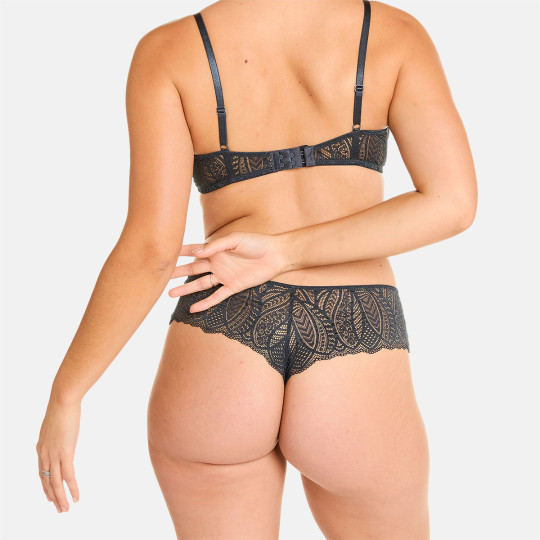 Shorty tanga gris Abeille