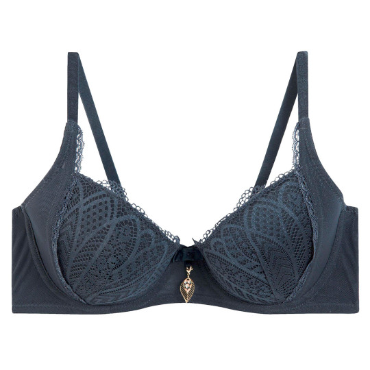 Soutien-gorge ampliforme coque moulée gris Abeille