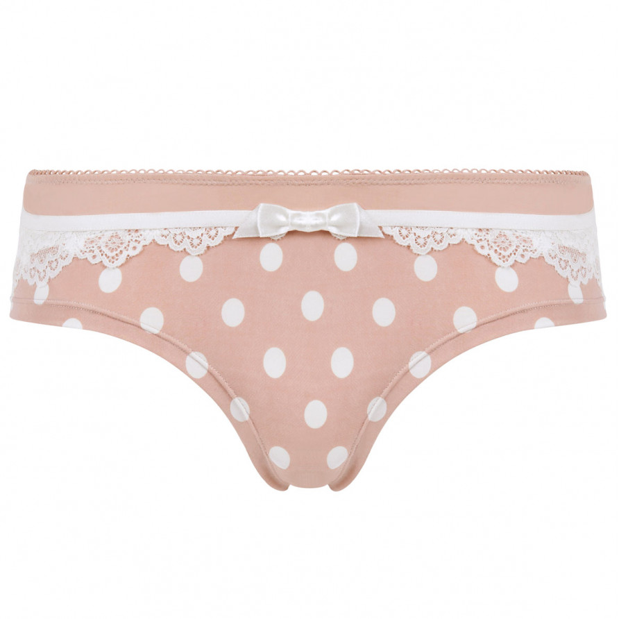 Shorty praline/blanc Lana